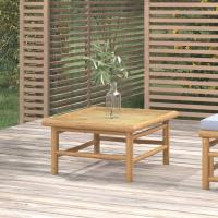 vidaXL Mesa de jardín bambú 65x55x30 cm Conjunto Terraza Muebles Jardín Exterior Juego de Muebles de jardín Mueble Jardín Exterior Muebles de Salon Exterior - details 1