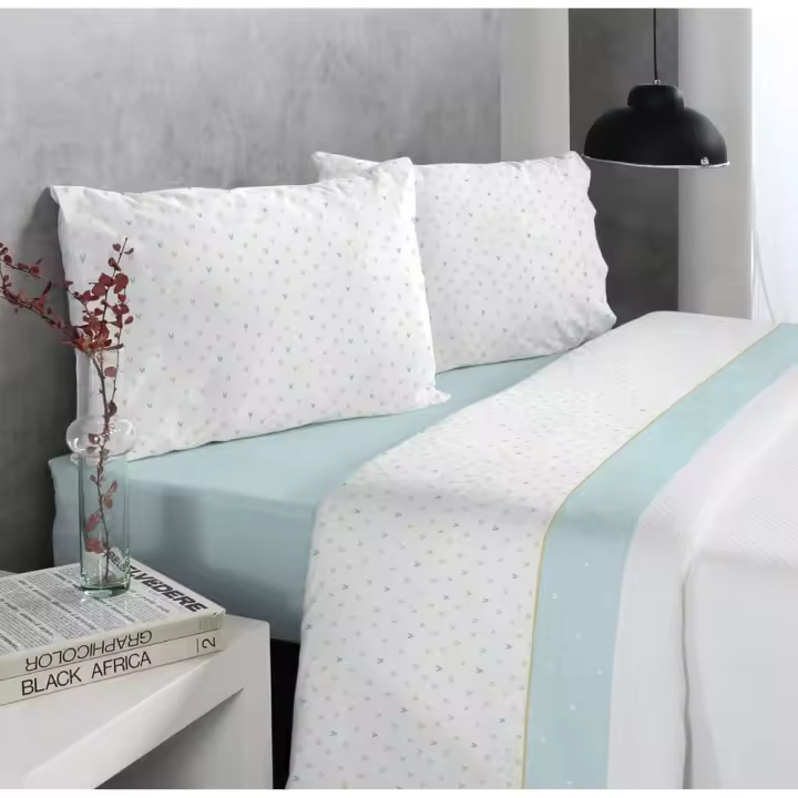 Reig Marti Juego de Sabana Estampado de Verano para Todo el año Modelo Erein - 1