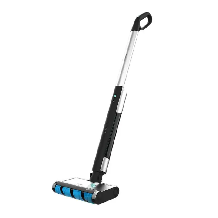 "Cecotec FreeGo Wash – Fregona Eléctrica Sin Cables de 40W con Autonomía de Hasta 30 Minutos, Rodillo Absorbente Wet Jalisco, Depósito de Agua Limpia de 420 ml, Depósito de Agua Sucia de 150 ml, Pulverizador Automático y Base de Autolimpieza - 1