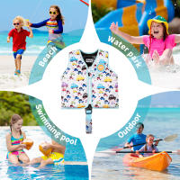 Chaleco De Flotación Para Niños Con Cinturón Ajustable Equipamiento De Natación Y Baño Chaleco De Vida Para Piscina Y Actividades Acuáticas - details 4