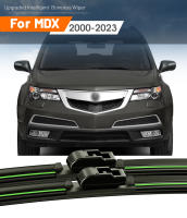 2pcs LimpiaParabrisas Delanteros Para Acura MDX 2000-2023 Plegables En Un Solo Pieza De Goma Natural Accesorios De Ventana - details 0