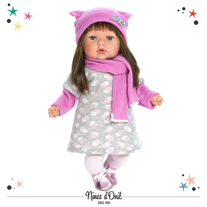 Muñeca Tai Con Espejo Onil 45cm Caja Regalo - 1
