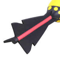 1Pc Torpedo De Javelina Para Deportes De Entrenamiento De Atletismo Equipo Suave Con Silbato Material EVA Para Competencias Y Entrenamiento - details 6