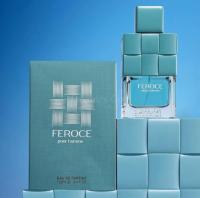 Perfume árabe de hombre Feroce Pour Homme Fragance World 100ml - Fragancia masculina duradera, sensual y oriental - Colonia de hombre NOVEDAD - Marca Fragance World - details 0