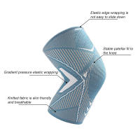 1 Pcs Manguito De Rodilla De Compresión Y Soporte Para Levantamiento De Pesas Powerlifting Y Cross Training Para Mejores Squats Unisex Spandex - details 8