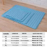 Alfombra De Enfriamiento Para Mascotas Tamaño Pequeño Para Perros Y Gatos Suela De Seda Húmeda Resistente a La Humedad Colchón Frío Para Animal De Compañía 5 Tamaños Disponibles - details 2
