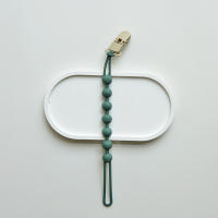 Cadena De Chupete Para Bebé Con Clip De Seguridad Integrado Juguete De Mordedor De Silicona Regalo Para Bebé Accesorio De Lactancia - details 11