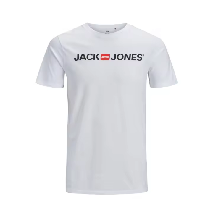 Jack & Jones Hombre camiseta de algodón de 160 grs Logo CLASSICS estampado Moda Casual Informal Primavera Verano REF 137126 - 1