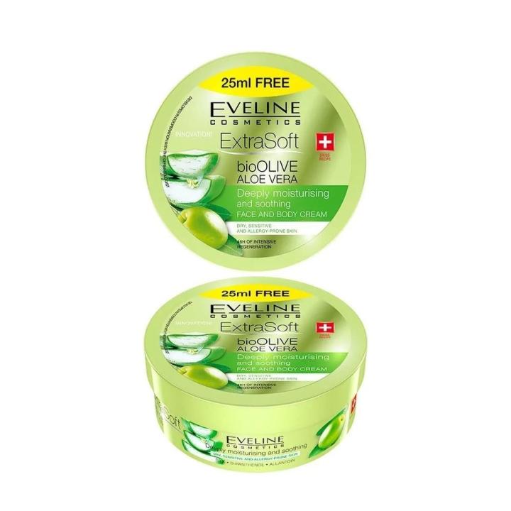 Crema Facial y Corporal Extra Soft Biooliva Aloe Vera - Eveline — oferta en Miravia