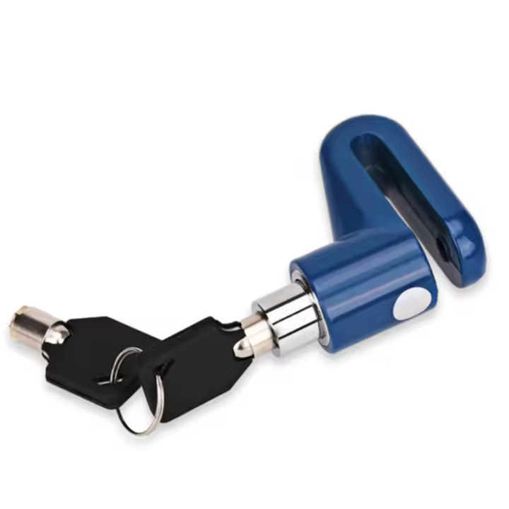 Cerradura De Freno De Disco Universal Antirrobo Para Motos Scooters Y Bicicletas Seguridad En Movilidad Vehicular - 1