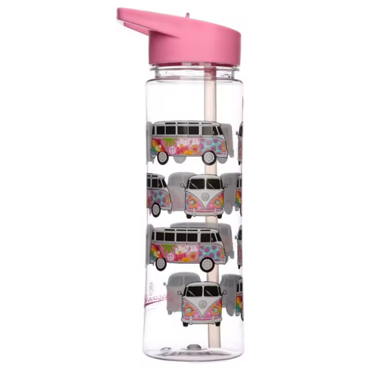 Botella de Agua Inastillable Caravana Volkswagen Camper VW T1 Love - 1