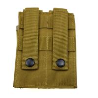 M Bags De Revólver Doble Táctico Molle Bolsa De Revólver 9mm Porta Linterna Y Holster Accesorios De Caza Para Mochila - details 6