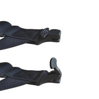 Suspenders Para Hombres Trucker De Gran Talla Con 2 Clip Plásticos Resistentes 3.8cm Anchos Cinturones Ajustables De Esterilla Elástica Para Trabajo - details 3