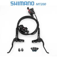 Frenos De Disco Hydraulicos Shimano MT200 Para Bicicleta De Montaña Freno Delantero Y Trasero 2 Pistones Piezas De Ciclismo - details 1