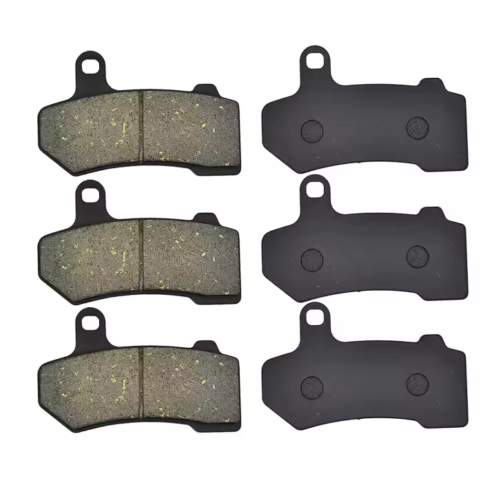 Frenos Delanteros Y Traseros Para Motocicleta Harley Davidson Road King Street Road Glide Electra Glide FLHR FLHX FLTR 2008-2018 Discos Y Pastillas De Freno Metálicos Y Aleaciones De Cobre - 1