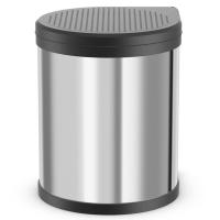 Hailo Papelera Armario M 15 L Cesto Cubo Tacho Basura Basurero Oficina Color Blanco,  Plateado, y mas - details 1