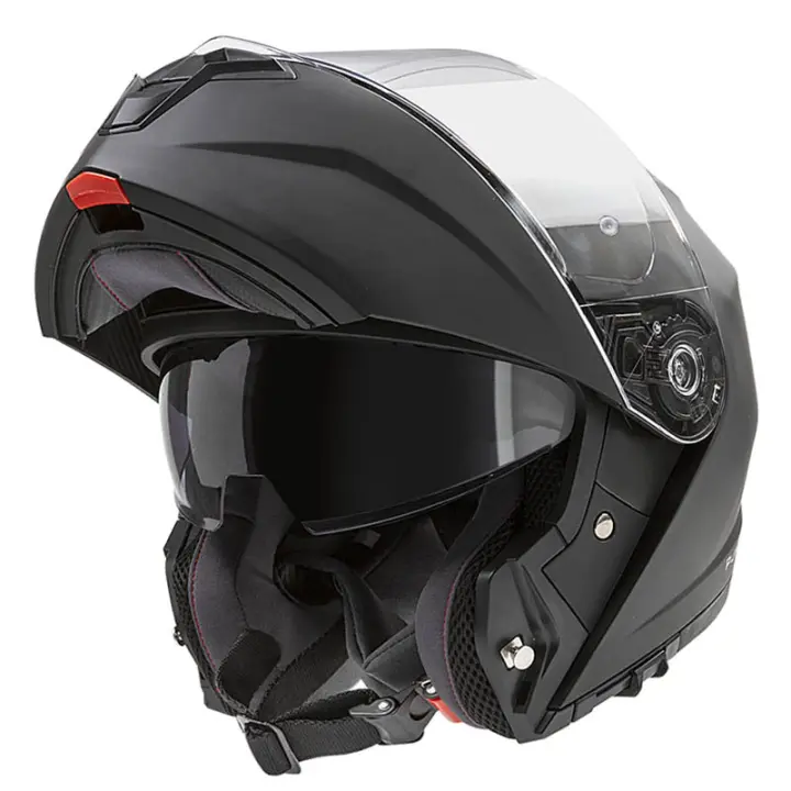 Casco de Moto Modular Garibaldi G100 Solid Negro Mate - 1