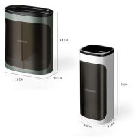 Soporte Automático Para Tazas De Papel Organizador De Almacenamiento De Tazas De Papel Soporte De Dispensador De Agua Estante De Almacenamiento De Tazas De Plástico Montado En La Pared - details 8
