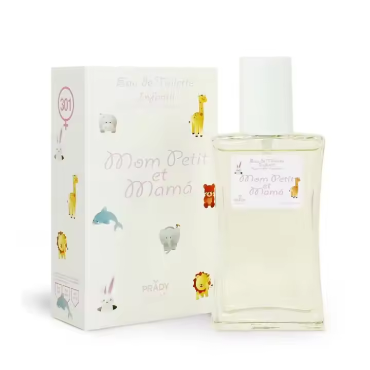 Prady Parfums - Mom Petit et mama - Colonias Prady de 90 ml - Olor Intenso Duradero - Fragancias Frescas - Eau de Toilette infantil para niños - 1