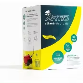 Artio Box Limón 5L Sport (10%) Agua de Mar Isotónica Gallega - 1