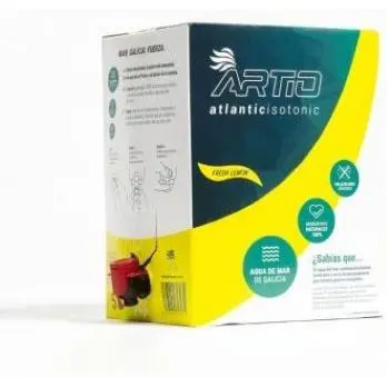 Artio Box Limón 5L Sport (10%) Agua de Mar Isotónica Gallega - 1
