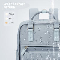 Mochila Para Laptop De 15.6 Pulgadas Estilo Coreano Vintage Bolsa De Viaje Mochila De Negocios Para Hombres Y Mujeres Bolsa Escolar - details 4