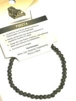 pulsera piedras naturales de pirita-40ycuatrojoyeria - details 0
