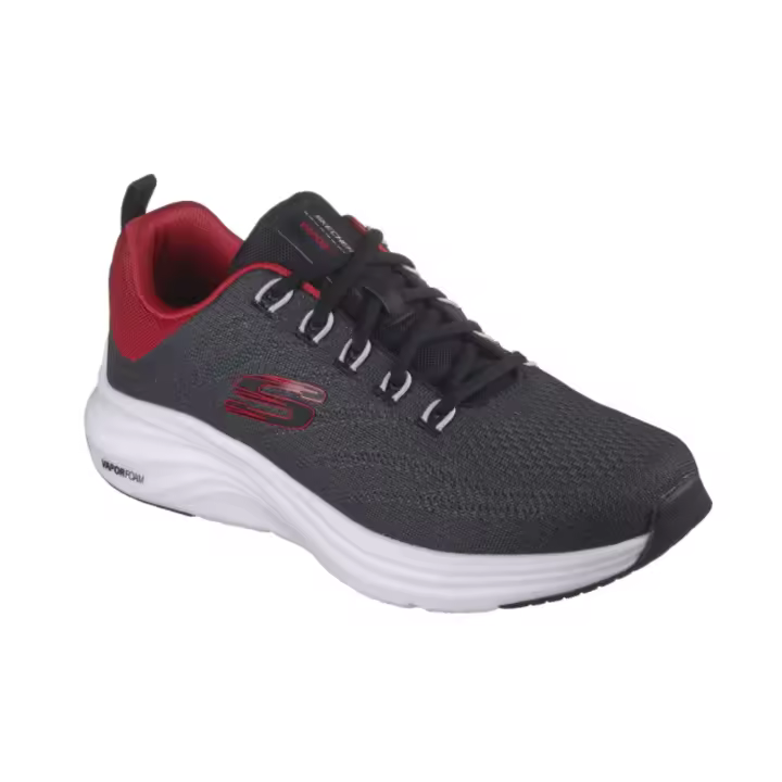 Zapatilla Deportiva Vegana Skechers Vapor Foam - Varien Color Negro Y Rojo Para Hombre - 1