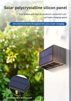 Lámpara De Pared Solar Moderna 10W COB IP65 Impermeable Para Exterior Decoración De Jardín Patio Valla Ambiente - details 7