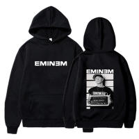 Sudadera De Capucha Para Hombre Estilo Rap Eminem Impreso Vintage Casual Hip Hop Moda Suéteres De Cuello En V Sin Cierre - details 7