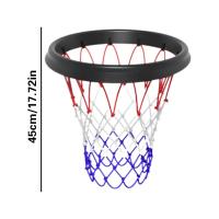 Red de baloncesto portátil, red de baloncesto de 18 pulgadas, fácil de instalar, adecuada para aros de baloncesto sin marco, diseño duradero y liviano, adecuada para interiores y exteriores - details 0