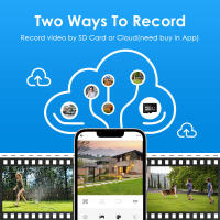 Cámara IP Dual Lente 4G WiFi 8MP 4K Vigilancia Cámara De Seguridad Exterior Inalámbrica Visión Nocturna Zoom Digital CCTV V380 - details 10