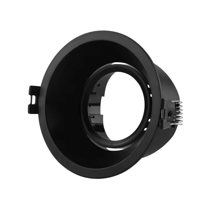 Barcelona LED Aro downlight circular para bombilla GU10 / MR16 - Bajo UGR - Corte Ø 85 mm - 1