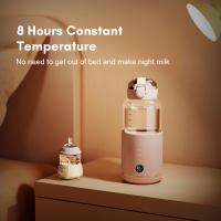 Calentador De Botella Eléctrico Portátil Para Leche De Bebé USB Recargable Control Y Mostrador De Temperatura Preciso Calentador Inalámbrico Para Botella De Bebé - details 9