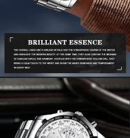 Reloj De Lujo Para Hombre FNGEEN Con Correa De Acero Inoxidable Resistente Al Agua Calendario Quartzo Reloj Hombre S001 - details 9