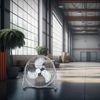 Ventilador Metálico de Suelo Netia 140W – 3 Velocidades | Rejilla Reforzada | Inclinación 120° | 51cm Diámetro | Niaros - details 2