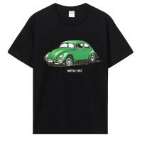 Camiseta De Algodón Para Hombre Con Patrón De Coches Clásicos Estilo Gráfico Creativo Camiseta O-Neck Impresa a Medida Para Todas Las Estaciones - details 4