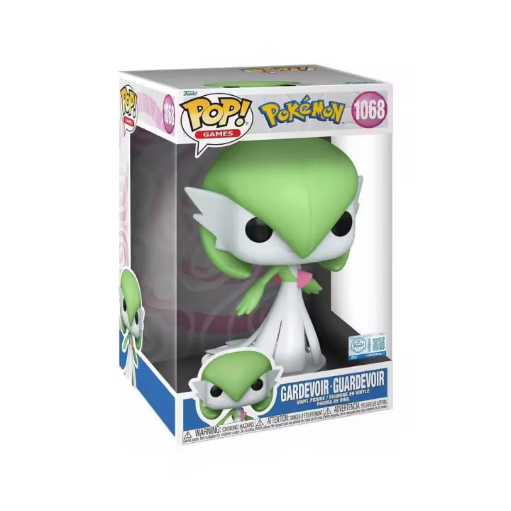 Funko Pop Games Pokémon Figura Jumbo Gardevoir Juguetes FUNKO - 1