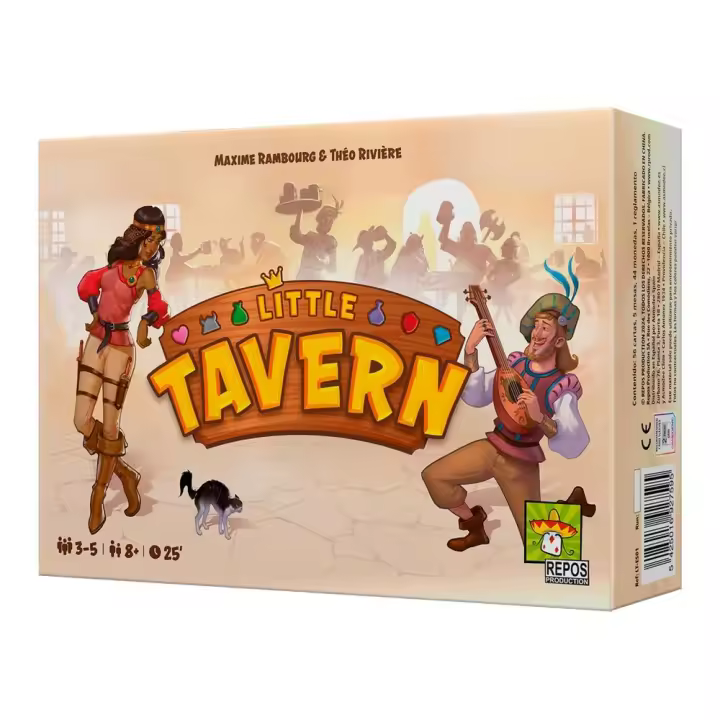 Juego de mesa little tavern edad recomendada 8 años - 1