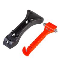 Martillo De Supervivencia 2-en-1 Herramienta De Rescate Para Emergencias En Carretera Con Corte De Cinturón De Seguridad Y Rompe Vidrio Para Coche - details 1