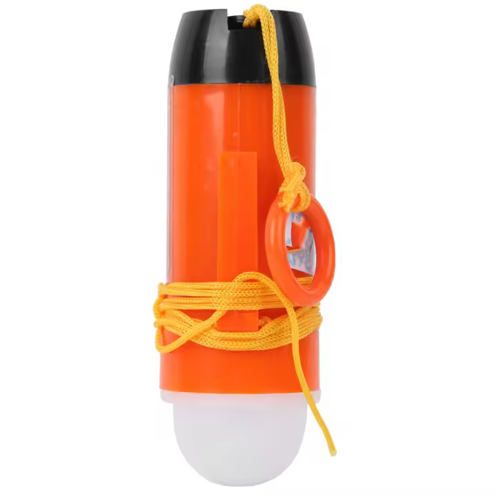 Lampara De Vida Marítima Ligera Y Impermeable Chaqueta De Vida Con Luz Para Kayak Y Natación - 1