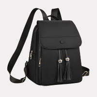 Mochila De Moda Para Mujer Color Sólido Vintage Bolso De Hombro Mini Viaje Multiusos Mochilas Escolares Para Niñas - details 7