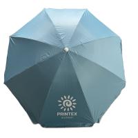 Printex+Home Sombrilla de Playa y Picnic Inclinable Ø180 cm, 8 Varillas de Acero, Nylon Azul Resistente, Protección Solar UPF+50, Plegable con Soporte de Arena para Mayor Estabilidad - details 3