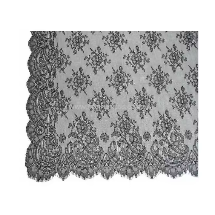 Velo Perfecto Sin Costuras 110 X 220 Cm - Negro para Novia/fiesta - 1