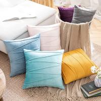 Funda De Cojín Decorativa De Seda Suave Para Sofa Various Colores 30x50 45x45cm 50x50cm Para Sala De Estar Adultos Lavable - details 6