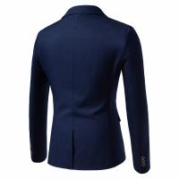Chaleco De Moda Para Hombre Estilo Coreano Ajustado Color Sólido Casual Primavera Otoño Abrigo Todo En Uno Para Jóvenes - details 4