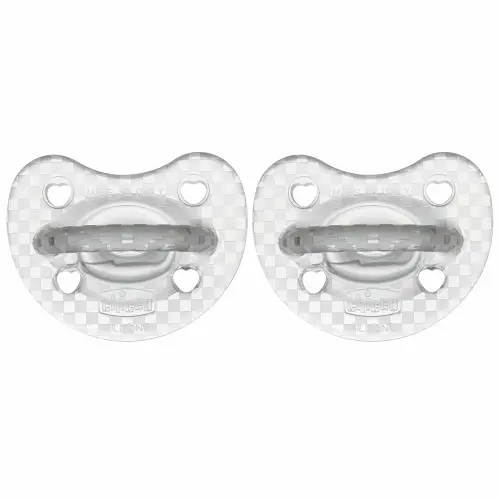 Chicco Chupete Pysioforma Sil Cristal 16-36M 2Unds - 1
