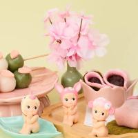 Figura De Colección Miniatura Hanami Cherry Blossom Series 2025 Juguete Surpresa Para Escritorio Decoración Regalo De Cumpleaños Para Niños - details 1