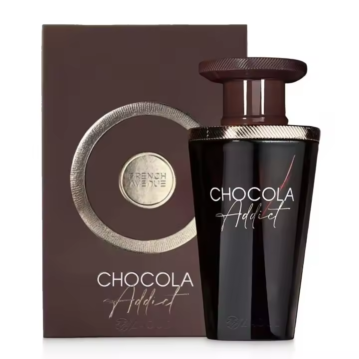 Chocola Addict de French Avenue 100ml Eau de Parfum árabe Chocolate Gourmand NOVEDAD Para hombre y Mujer Original Fragrance World - 1