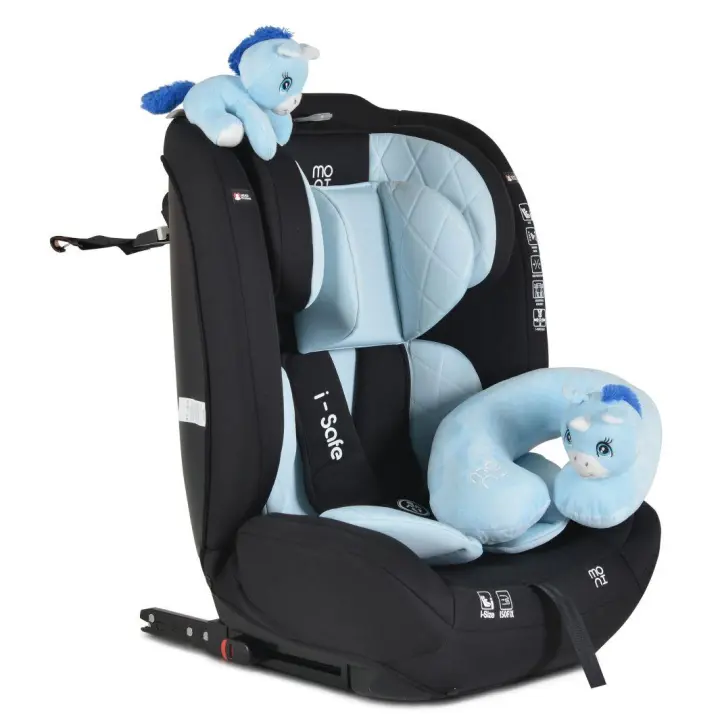 MONI Silla de auto ISAFE I-Size (76-150 cm) con Isofix de Moni - 1